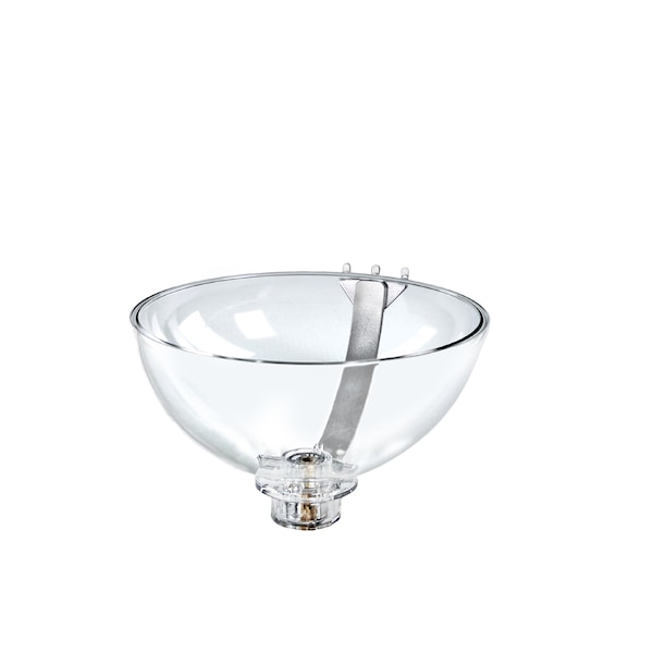 10" Bowl Display W/ Curved Metal Arm for Pegboard/Slatwall